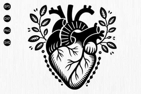 A Designer's Honest Review: The Anatomical Heart Embroidery File