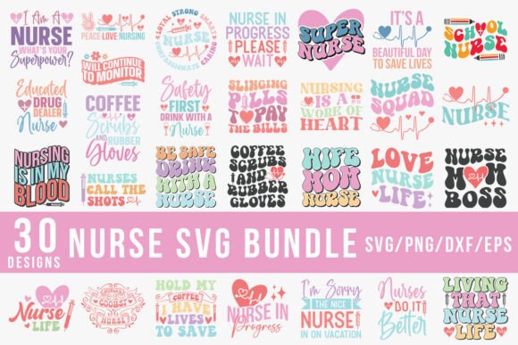 A Nurse Retro SVG Bundle Review for Embroidery Projects