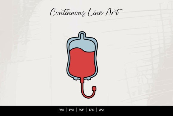 Beyond the Clinic: A Designer's Take on the Blood Bag Line Art