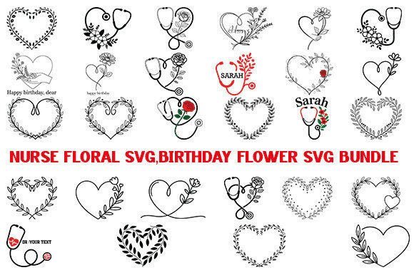 Nurse Floral SVG: A Birthday Flower Design Review