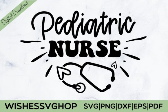 Pediatric Nurse SVG PNG: A Charming Addition
